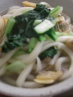♡ ♡ あさり うどん ♡ ♡-レシピのメイン写真