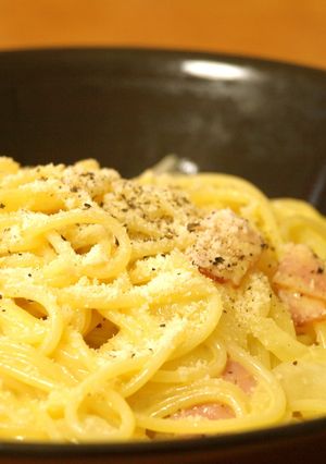 ふわっと軽い☆王道カルボナーラ☆-レシピのメイン写真