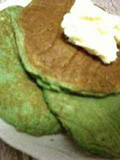 ほうれん草のホットケーキ-レシピのメイン写真