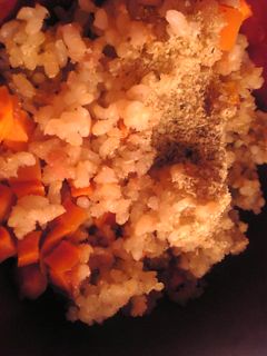 明太子と人参の混ぜご飯-レシピのメイン写真