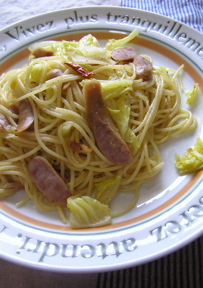 めんつゆを使えば簡単　和風パスタ-レシピのメイン写真