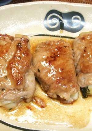 驚きの美味！豚肉の大葉巻き焼き-レシピのメイン写真