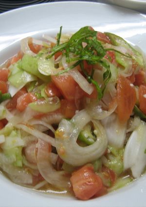 野菜の冷製パスタ-レシピのメイン写真