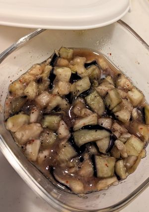 レンジでなすの味噌󠄀漬-レシピのメイン写真