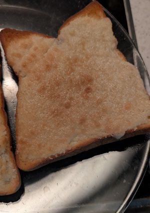 バター不使用！まるでメロンパントースト-レシピのメイン写真