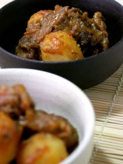 牛すじとじゃが芋の味噌煮こみ-レシピのメイン写真