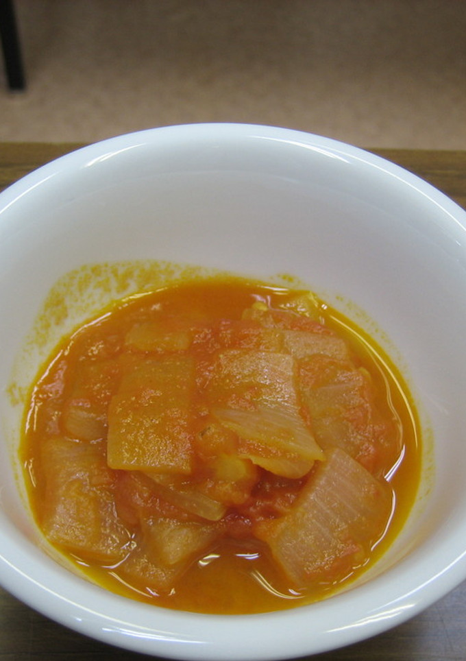 玉ねぎとトマトの煮込みソース-レシピのメイン写真