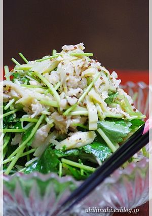 鶏皮とたけのこのさっぱり和え-レシピのメイン写真