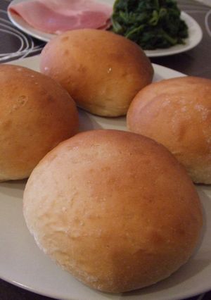 レンジ発酵パン　～コッペパン風～-レシピのメイン写真