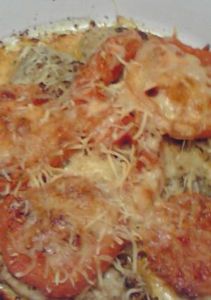 カリカリチーズとトマト、鰯のオーブン焼き-レシピのメイン写真