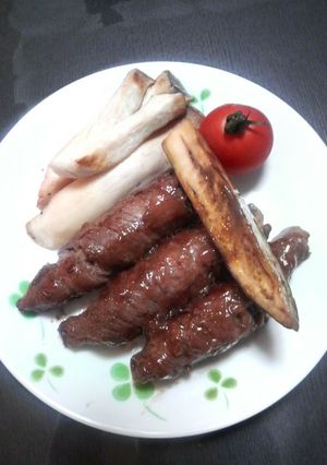ナスの牛肉巻き-レシピのメイン写真
