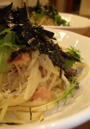 和風たらこスパ-レシピのメイン写真