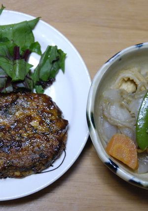 そば粉 de 豆腐のハンバーグ-レシピのメイン写真