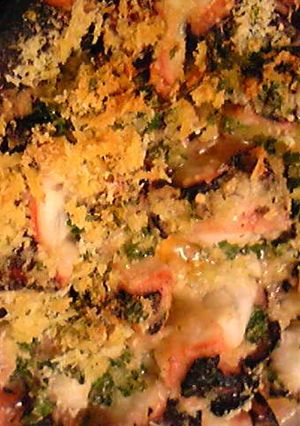 たこのカリッとガーリックチーズパン粉焼き-レシピのメイン写真