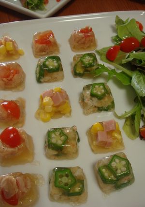 パーティー料理☆プチアスピック-レシピのメイン写真