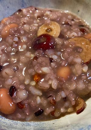 圧力鍋で簡単『八宝粥』（材料はテキトー）-レシピのメイン写真