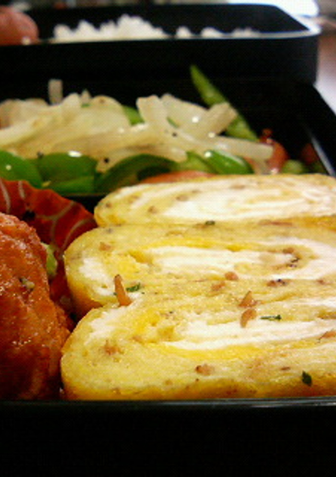 ご飯がすすむ♪ちりめん山椒卵焼き-レシピのメイン写真