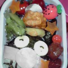 バイキンマン弁当-レシピのメイン写真