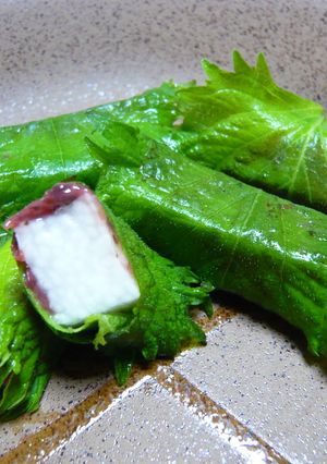 長芋の大葉巻き☆～梅風味～-レシピのメイン写真