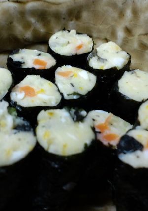 海苔巻きポテトサラダ-レシピのメイン写真