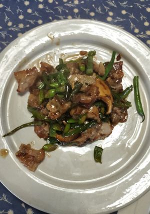 豚バラと春野菜の中華風オイスター炒め-レシピのメイン写真