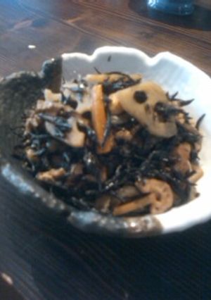 お店で出してたひじきの煮物♪-レシピのメイン写真