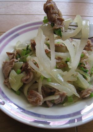 新たまねぎで!?超簡単に出来るヘルシー麺-レシピのメイン写真