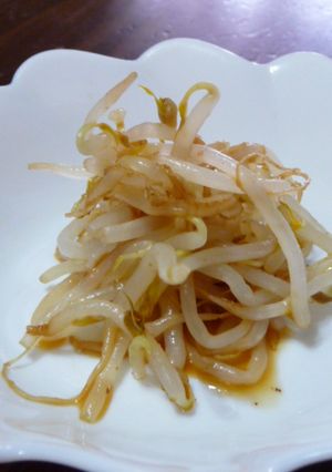 簡単☆あっという間に☆もやしのおひたし♪-レシピのメイン写真