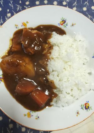 しっとり鶏むね肉の飴色玉ねぎカレー-レシピのメイン写真