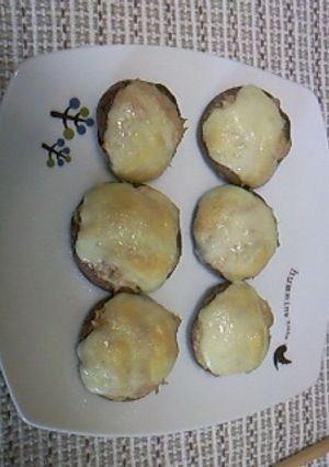 椎茸ツナチーズ焼き♪-レシピのメイン写真
