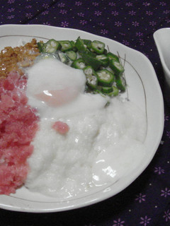とってもヘルシー♪ねばねば丼-レシピのメイン写真