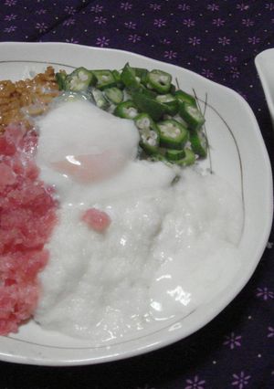 とってもヘルシー♪ねばねば丼-レシピのメイン写真