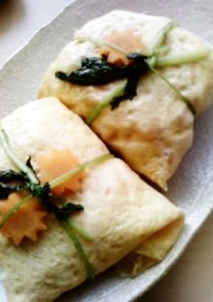 作って楽しい「茶巾寿司」-レシピのメイン写真