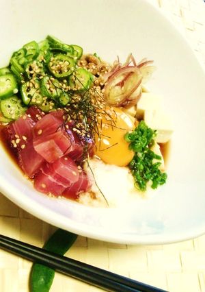 焼き肉屋さんの......♥ 馬力納豆腐-レシピのメイン写真