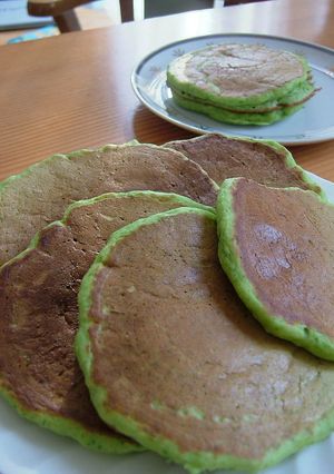 【 ほうれんそう*パンケーキ♫】-レシピのメイン写真