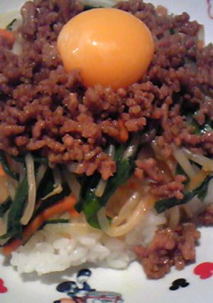 我が家のビビンバ丼-レシピのメイン写真