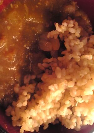 簡単：レンジ１０分：えびカレー-レシピのメイン写真