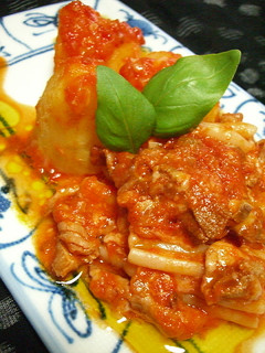 牛モツのトマト煮込み-レシピのメイン写真