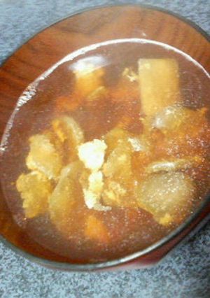 美味しい☆味噌汁のかわりに茄子のおつゆ-レシピのメイン写真