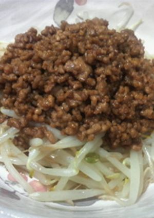 ☺簡単!肉味噌もやし☺-レシピのメイン写真