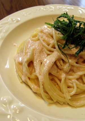 サワークリームで♡明太子クリームパスタ-レシピのメイン写真