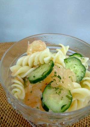 簡単☆グレープフルーツのスパサラダ-レシピのメイン写真