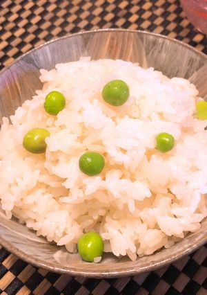 青豆ごはん-レシピのメイン写真
