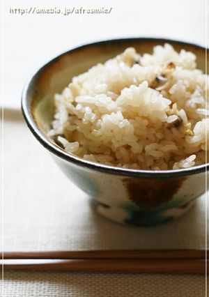 簡単あさりの炊き込みご飯♪-レシピのメイン写真