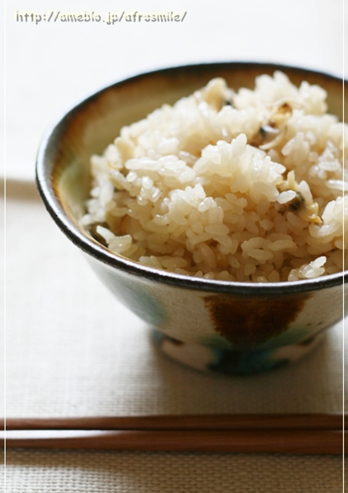 簡単あさりの炊き込みご飯♪-レシピのメイン写真