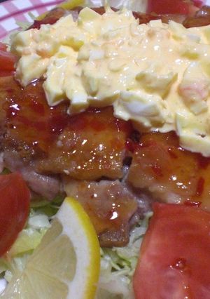 スイートチリソースで☆チキン南蛮-レシピのメイン写真