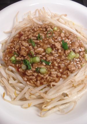 節約美味♡もやしのひき肉あんかけ-レシピのメイン写真