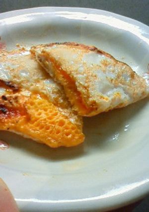 お弁当に、簡単ケチャマヨ目玉焼き-レシピのメイン写真