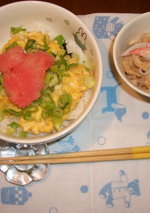 早業！明太フワフワ卵丼-レシピのメイン写真