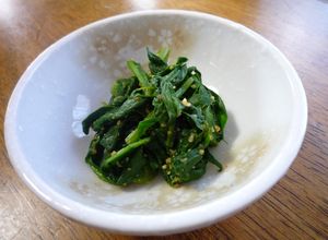 粉末ピーナッツでほうれん草の和え物-レシピのメイン写真